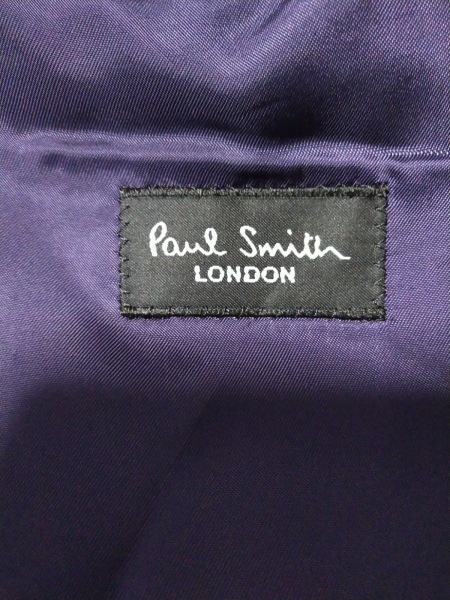 ポールスミス PaulSmith シングルスーツ ダークグレー メンズ ネーム