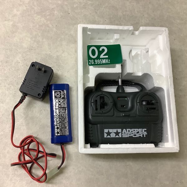 1円～ 組立済 タミヤ 1/10 カルソニック・スカイラインGT-R（R34）TL-01、アドスペックスポーツ 電動RCドライブセット / R/Cカー ラジコン_9