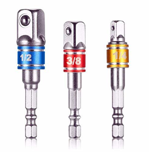 【送料無料】ソケットアダプターセット 差込角 6.35/9.5/12.7mm 3本組_1