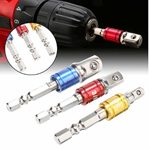 【送料無料】ソケットアダプターセット 差込角 6.35/9.5/12.7mm 3本組_6