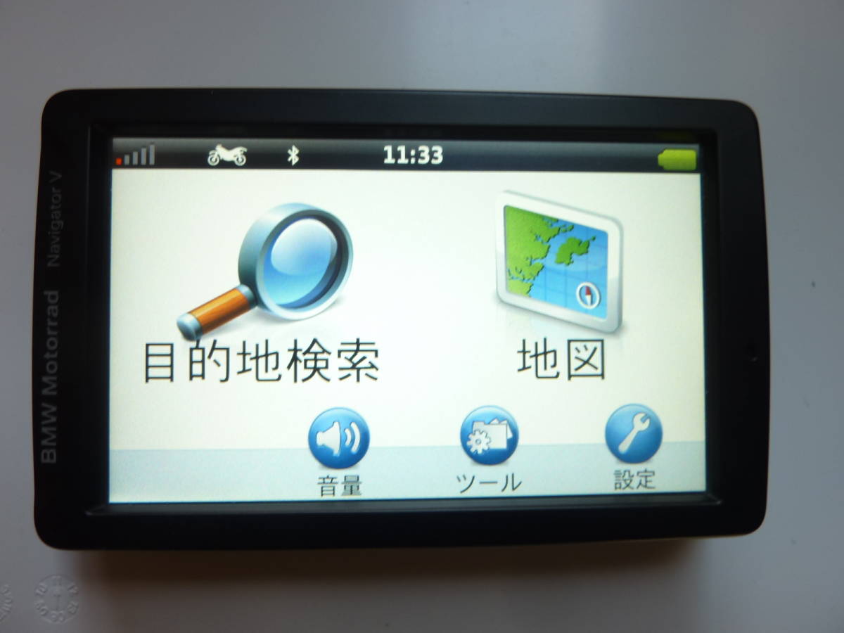 チ*ー様 中古 GARMIN BMWMotorradNavigatorVバイクナ BMW Motorrad Navigator V GARMIN バイクナビ ガーミン ナビゲーター5