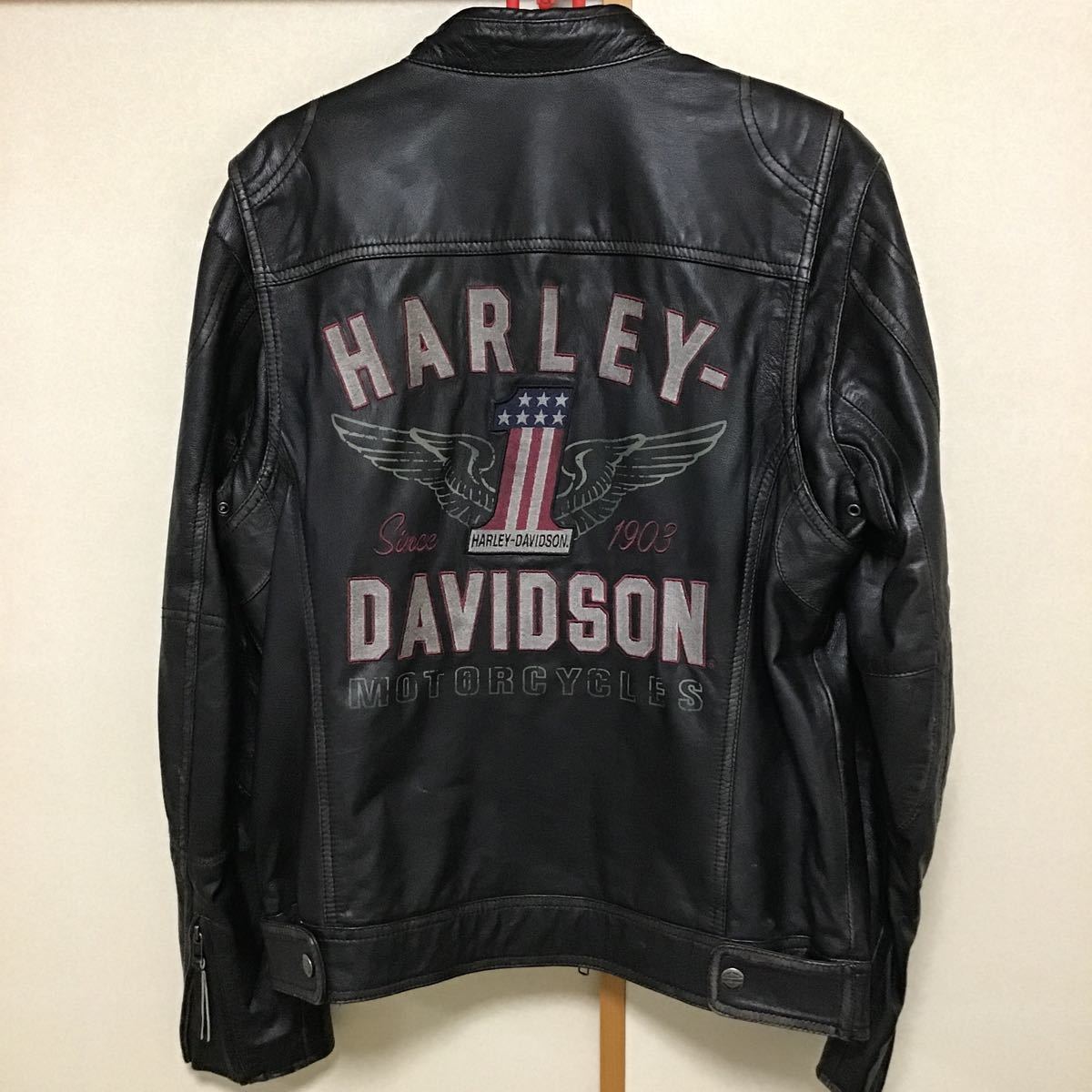 Harley ハーレーダビッドソンレザージャケット(本革）レディース純正 