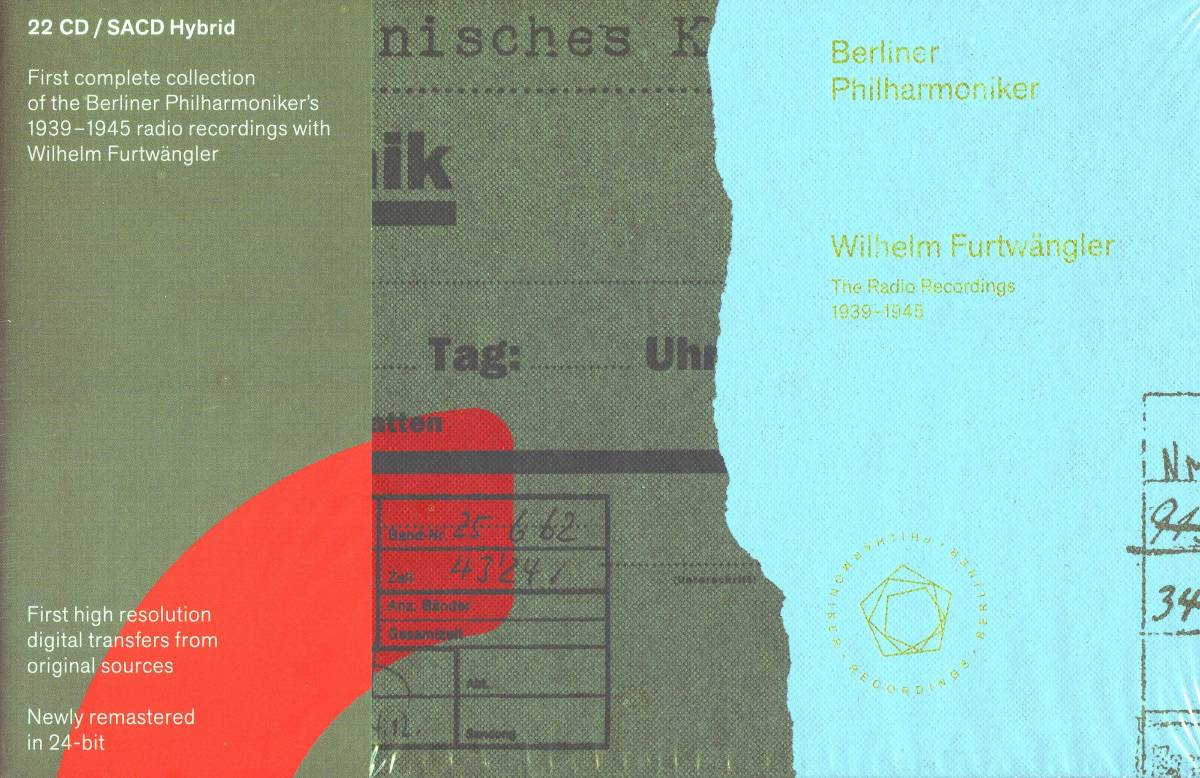 SACD/CD Berlin Phil Media 帯付 フルトヴェングラー＆BPO／ドイツ帝国