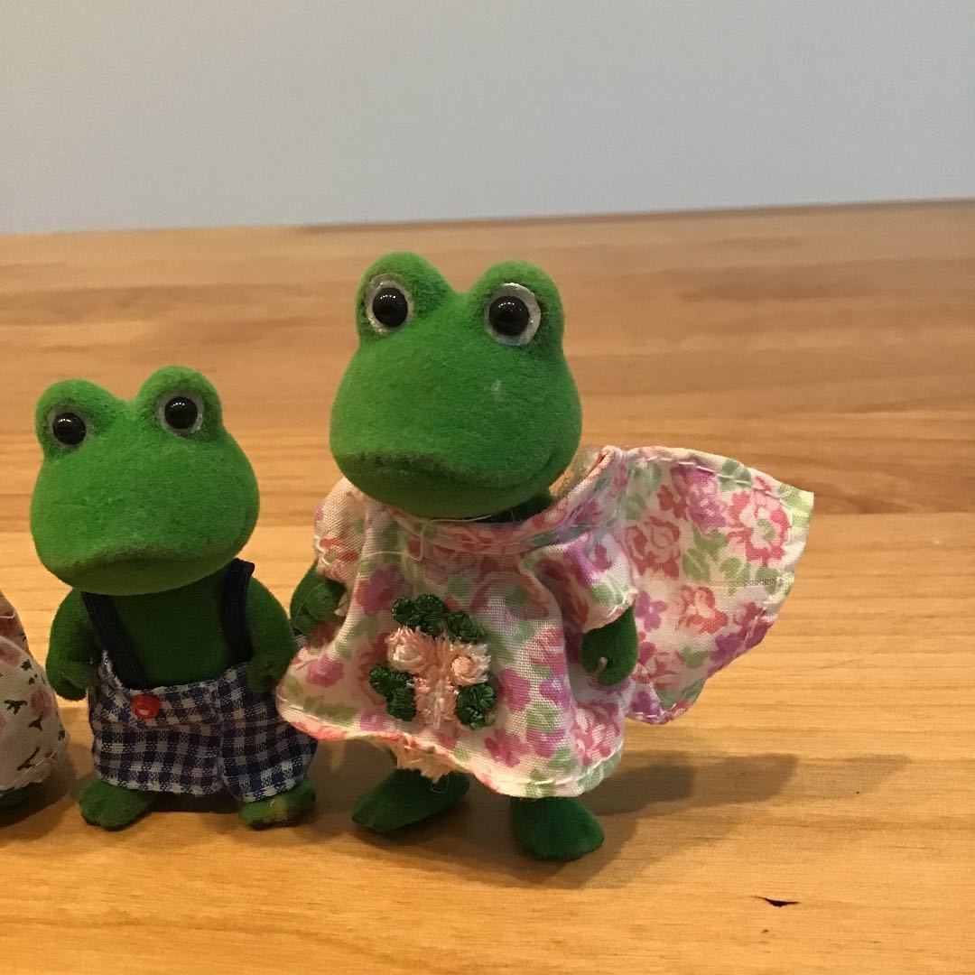 シルバニアファミリー カエルファミリー 海外 レア 人形 シルバニアファミリー 売買されたオークション情報 Yahooの商品情報をアーカイブ公開 オークファン Aucfan Com