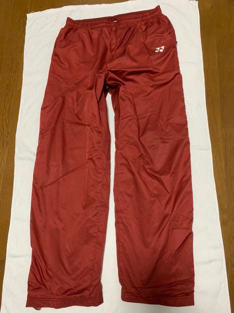 全国無料，新作登場 YONEX ヨネックス ウインドブレーカー パンツ ボルドー 赤 Ｏサイズ ＬＬ トレーニングパンツ(パンツ)｜売買されたオークション情報、yahooの商品情報をアーカイブ公開 - オークファン パンツ