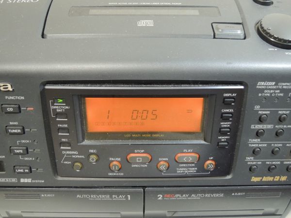 AIWA CSD-SR80 STRASSER - Bluetooth搭載CDラジカセ CSD-SR80改 極上