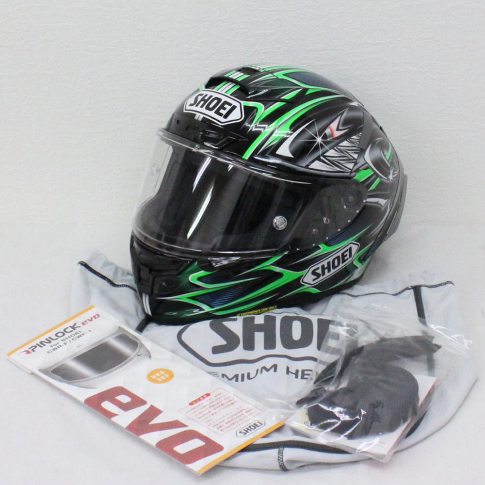 未使用】【美品】SHOEI ショウエイ X-Fourteen YANAGAWA5 フルフェイス