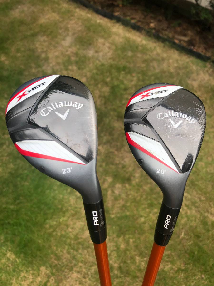 HOT，本物保証 US キャロウェイ X ホット プロ X HOT PRO TOUR AD ツアー AD DI-95 HYBRID 20&deg; 23&deg;(キャロウエイ)｜売買されたオークション情報、yahooの商品情報をアーカイブ公開 - オークファン 男性右きき用