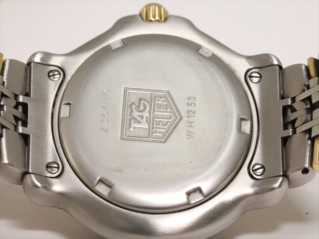 希少 タグホイヤー 6000シリーズ WH1253 金コンビレディースクォーツ 1
