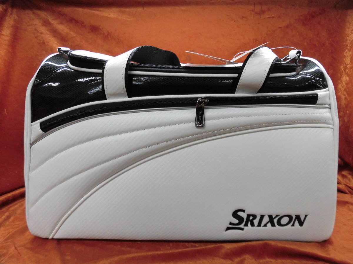 低価，100%新品 ダンロップ スリクソン SRIXON 2019年継続モデル GGB-S143 ホワイト ボストンバック 品(ダンロップ)｜売買されたオークション情報、yahooの商品情報をアーカイブ公開 - オークファン ボストンバッグ