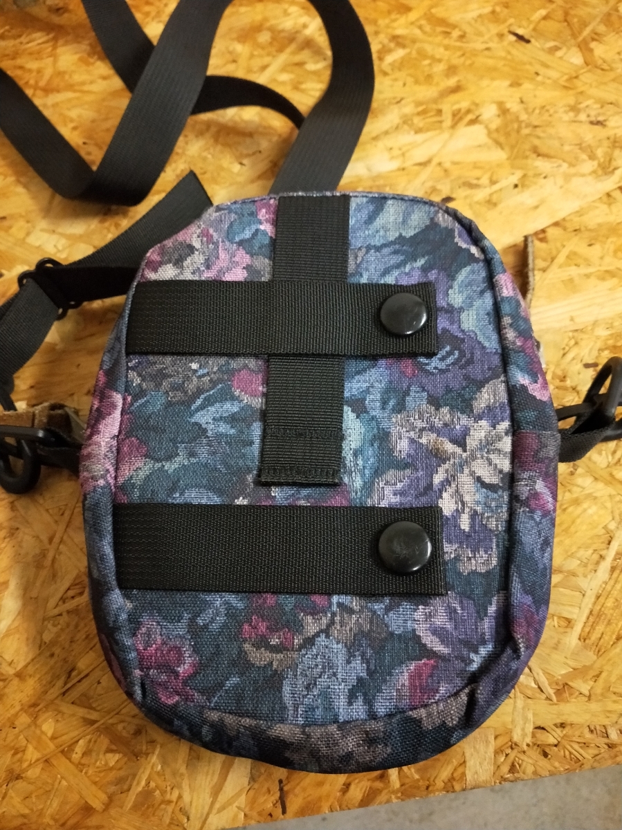送料370円 GREGORY グレゴリー ショルダー バッグ USA製 旧ロゴ 花柄 