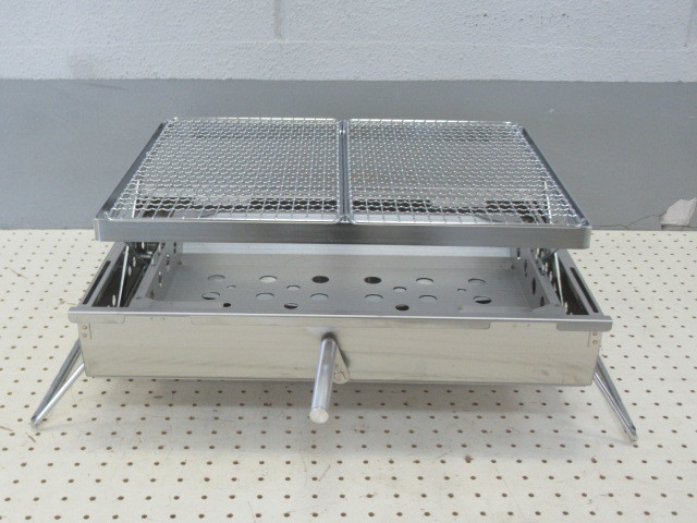 【未使用】snow peak リフトアップBBQ BOX CK-160 スノーピーク キャンプ 焚き火台/グリル 018680003