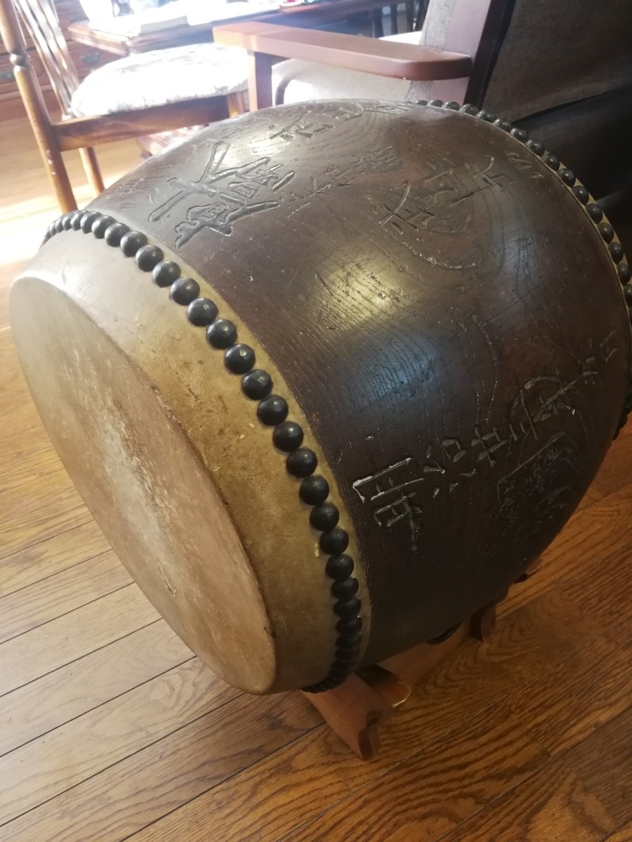 諏訪工芸 長胴太鼓 和太鼓 諏訪工芸 長胴太鼓 3 0尺 巻耳 宮太鼓 優美