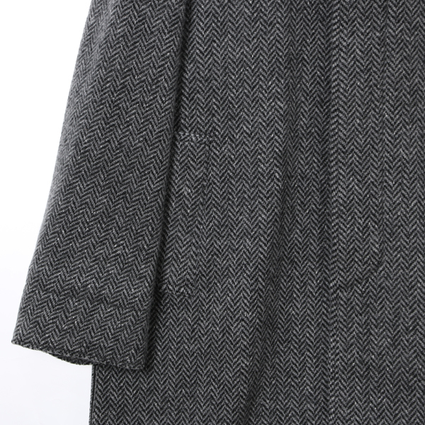 JQUARD YOKE DOUBLE KNIT BAL COLLAR COAT | ヨーク - WEAR ⁄ YOKE