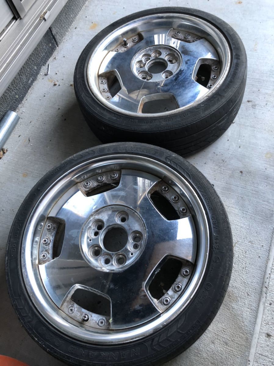 WORK Euroline 15インチ タイヤホイールセット 限定販売 WORK ユーロライン Euroline 15インチ 2本 【公式通販】