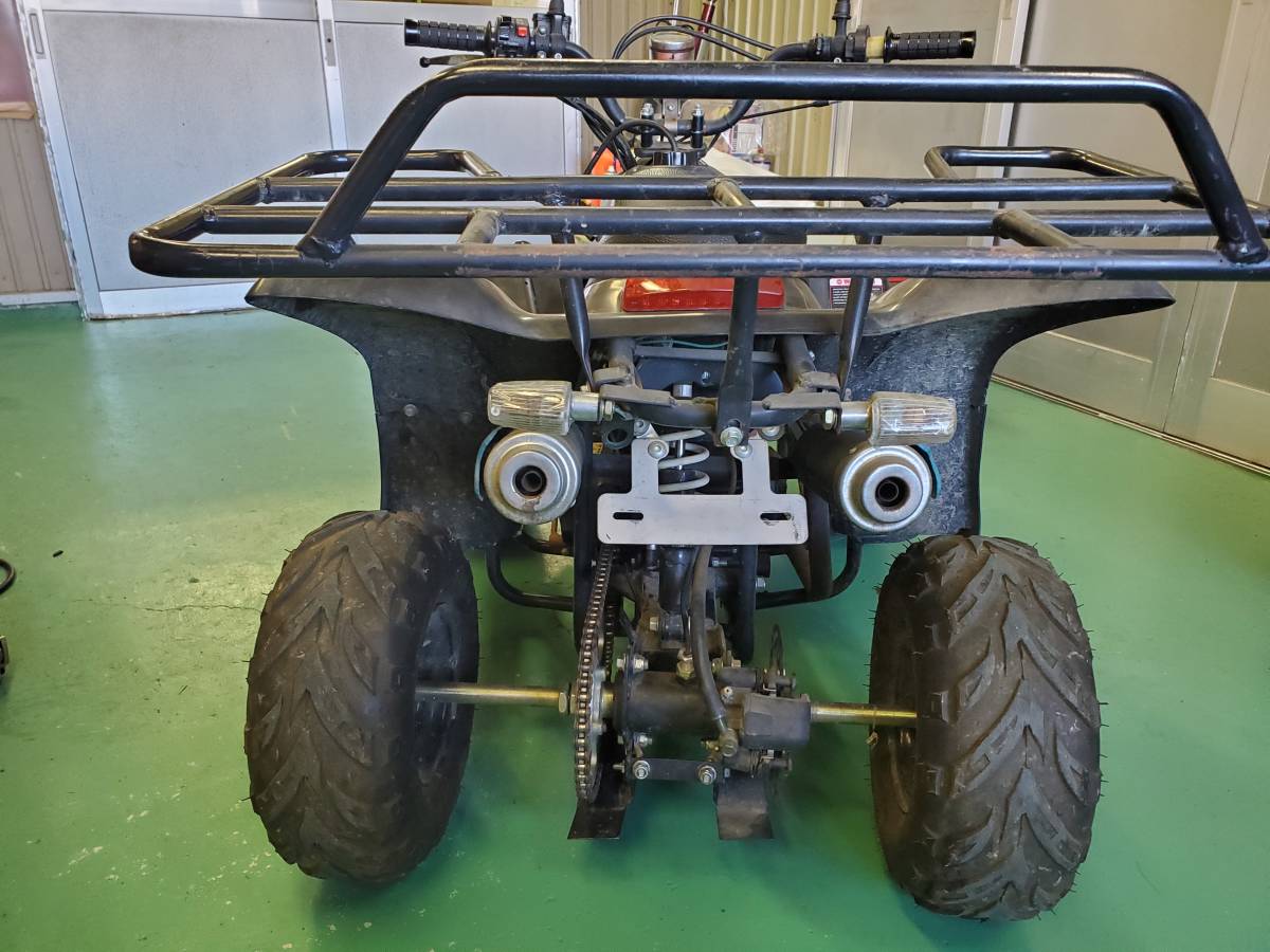 ミニ | 組み立て簡単 ガソリン 4輪 自立 コンパクト 乗用玩具 車体 