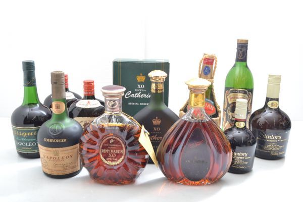 REMY MARTIN 他 ブランデー ウイスキー セット 未開栓23神05
