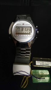 オリエント デジタルのYahoo!オークション(旧ヤフオク!)の相場