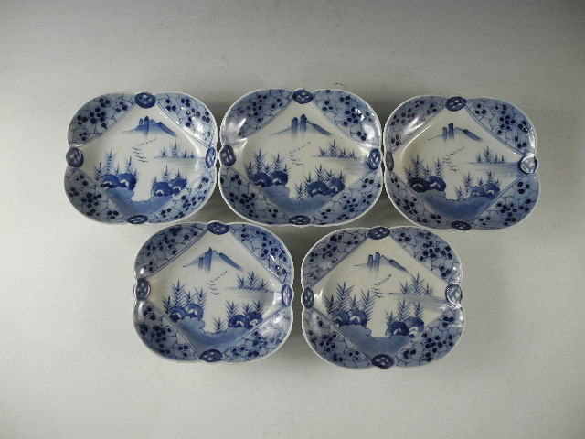【豊富な，新作】 栄 古伊万里 染付 窓絵 山水図 飾皿 5客 14cm 無傷完品 江戸期 23s339(染付)｜売買されたオークション情報、yahooの商品情報をアーカイブ公開 - オークファン 伊万里、有田
