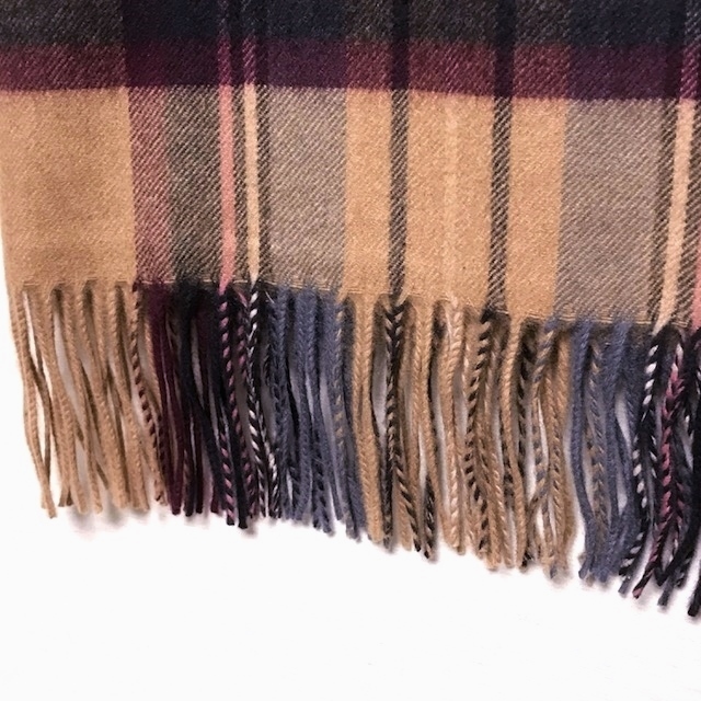 Recolored Stewart★ JOHNSTONS 大判カシミアストール 新品 ジョンストンズ 大判カシミヤストール”Recolored Stewart