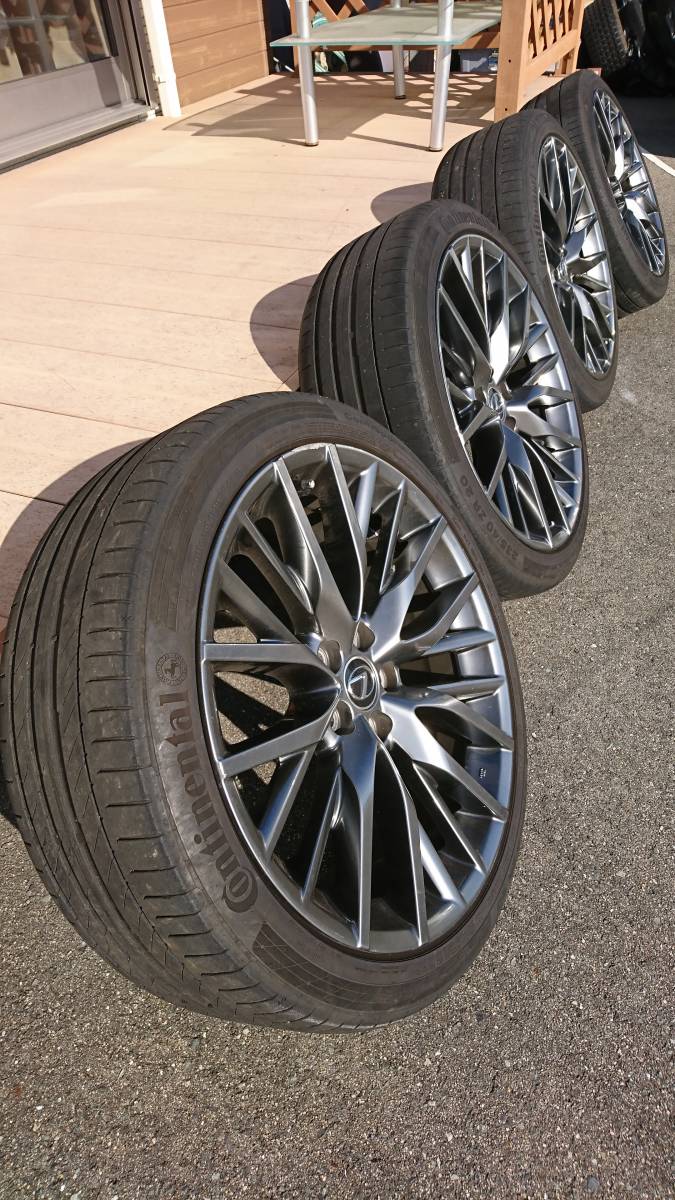 RX Fスポーツ レクサス 20インチ 純正 4本 美品 レクサスRX ホイール