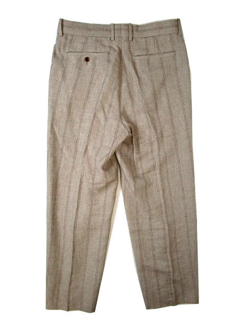 新同 19SS AURALEE オーラリー LINEN WOOL SILK SHARK SKIN SLACKS
