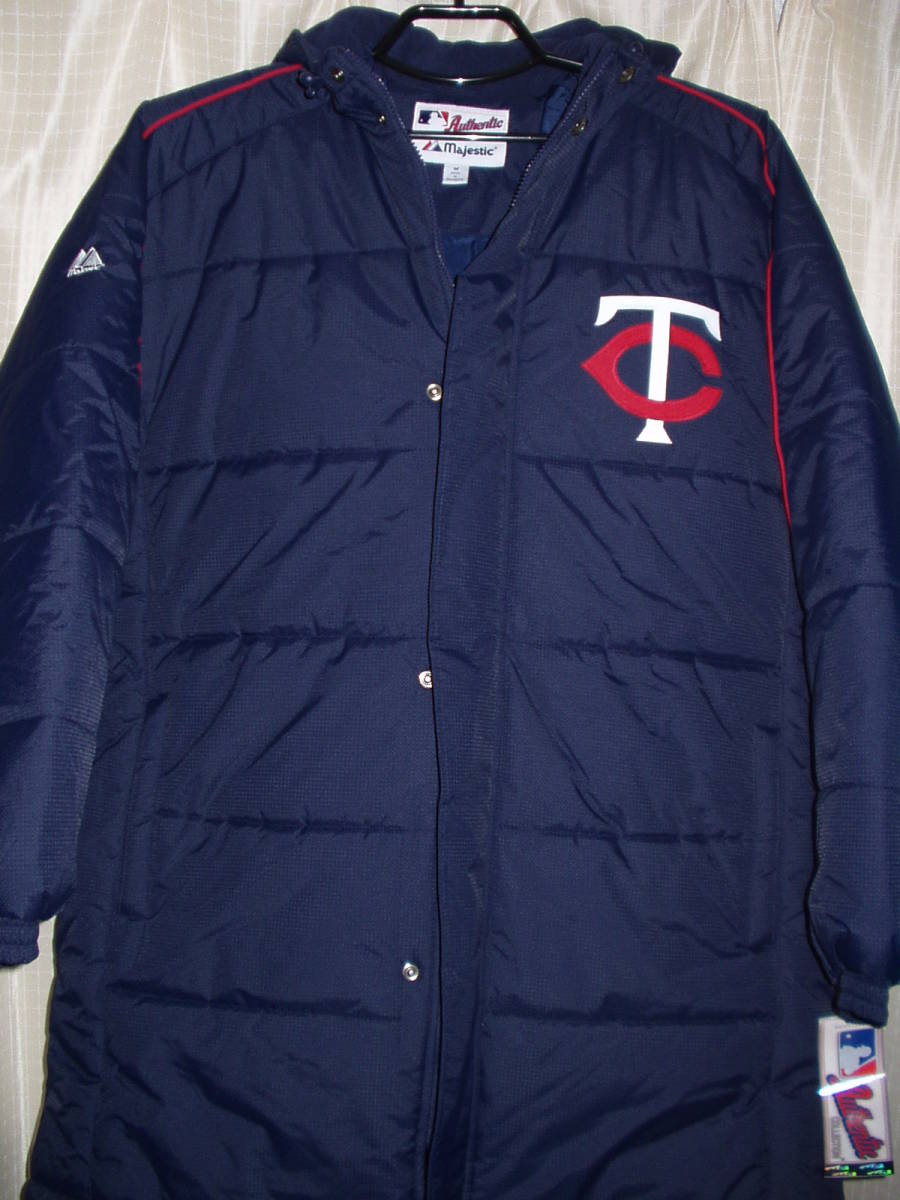 2026，品質保証 MLB ミネソタ ツインズ ブルペンコート マジェスティック Minnesota Twins(コート、ジャケット)｜売買されたオークション情報、yahooの商品情報をアーカイブ公開 - オークファン 大人用