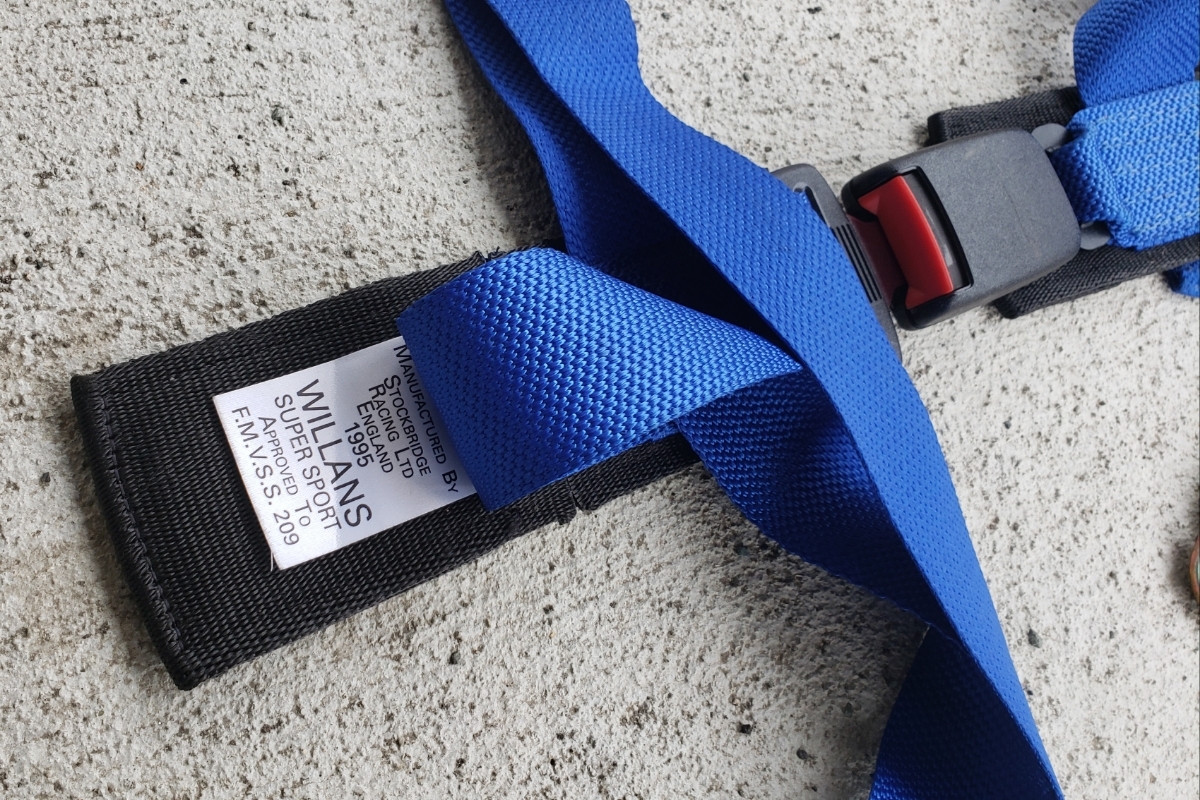 WILLANS ウィランズ レーシングハーネス 4点式シートベルト①_3