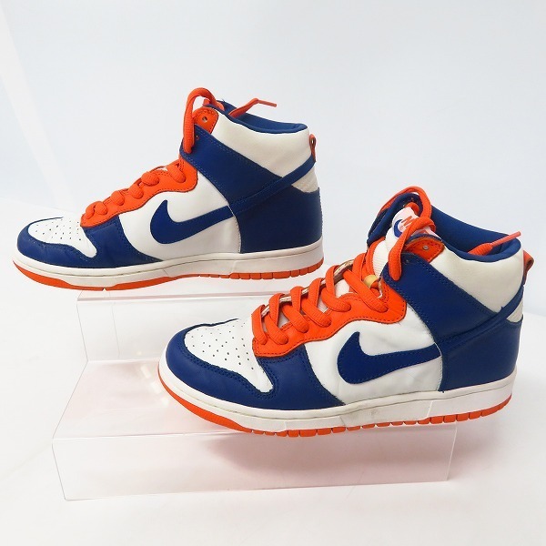 NIKE/ナイキ DUNK HI/ダンクハイ ニックス 304717-141/26.5 /080 NIKE/ナイキ DUNK HI/ダンクハイ ニックス 304717-141/26.5 /080