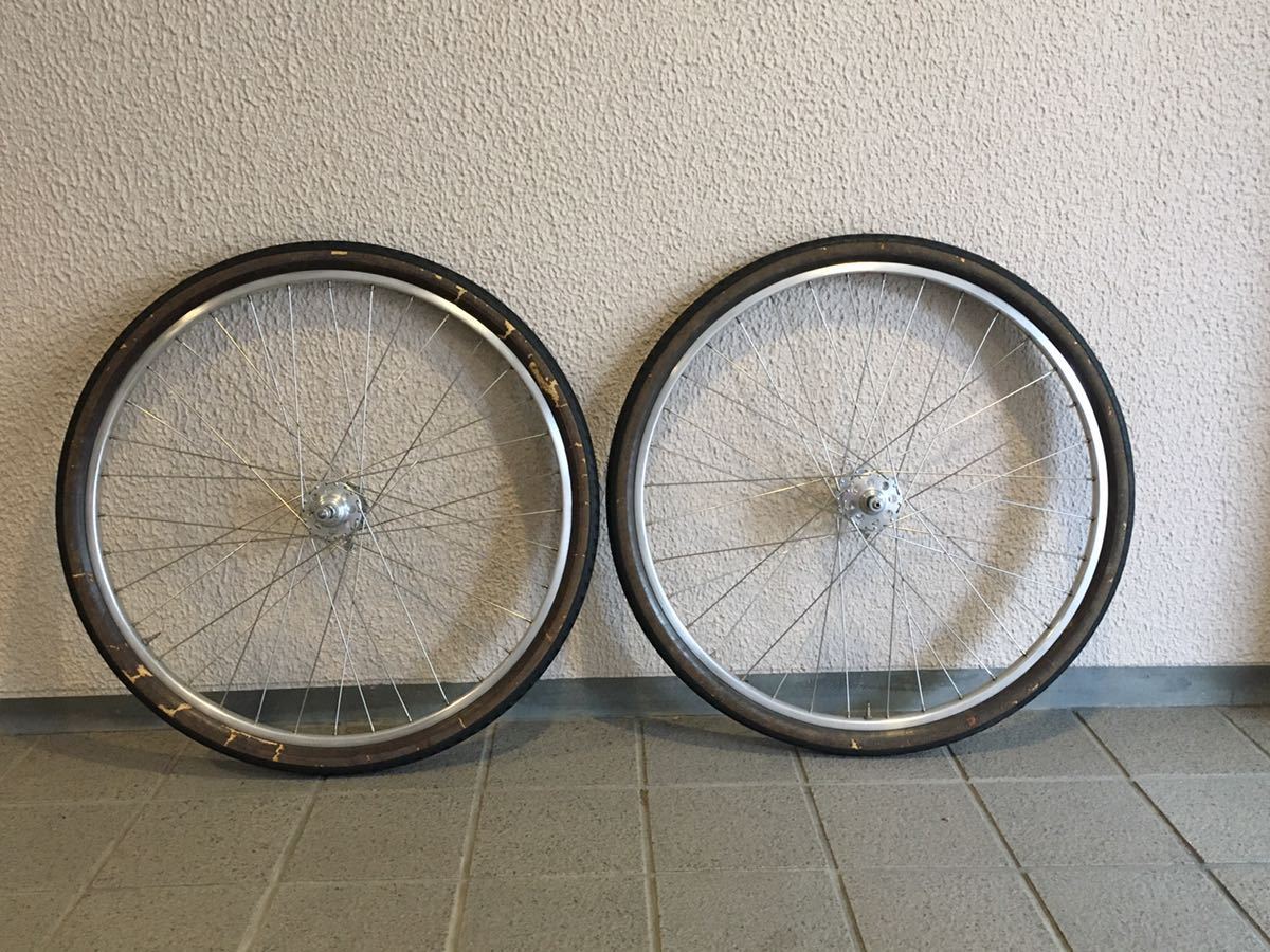 CAMPAGNOLO RECORD ラージフランジ 36H × MAVIC リム