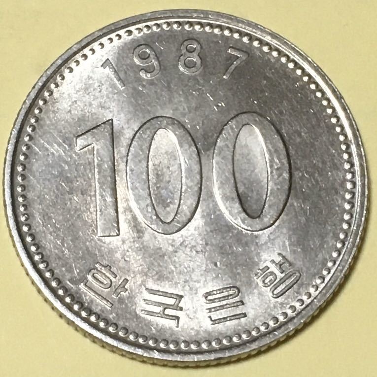 世界のコイン 韓国 100ウォン 1987(アジア)｜売買されたオークション