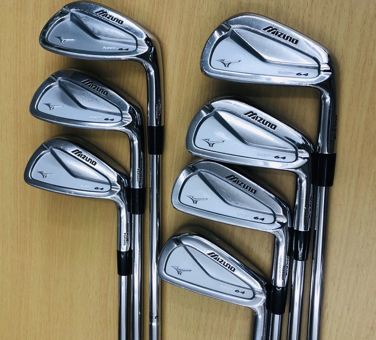 MIZUNO(ミズノ) MP-64 アイアン7本組(4-9・P) ダイナミックゴールド S400