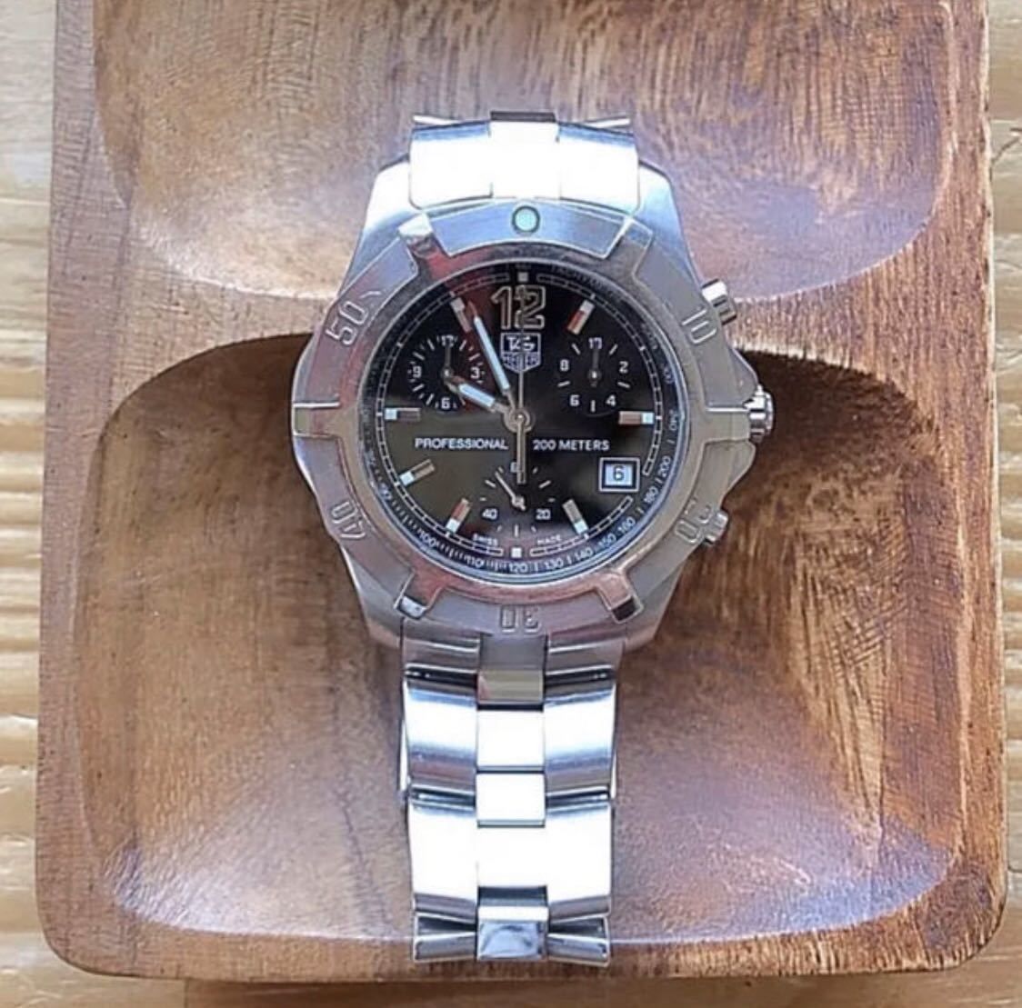 タグホイヤー TAG HEUER エクスクルーシブ クロノグラフデイト CN1110 