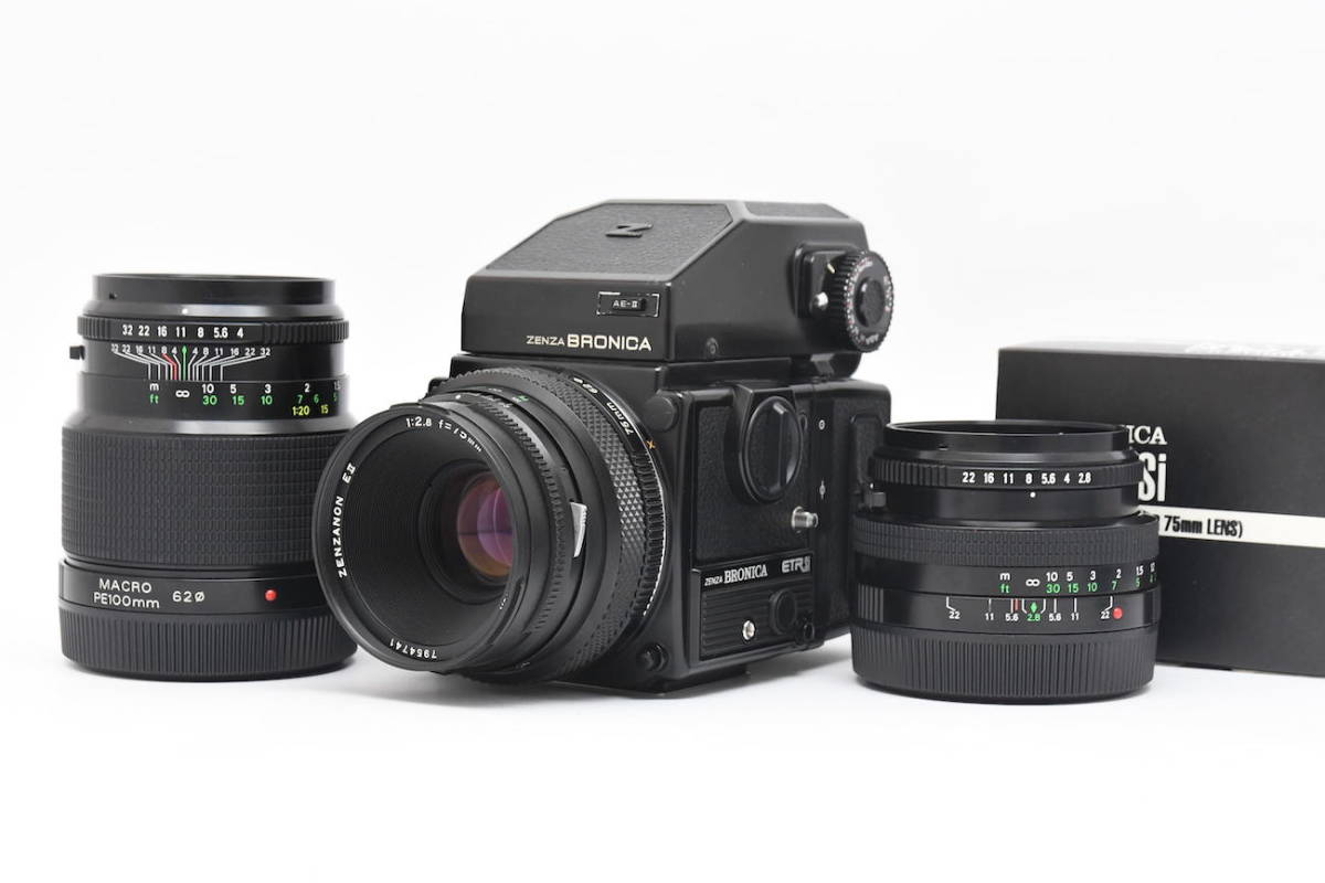 ゼンザブロニカ Zenza ZENZA Bronica ETR BRONICA Si ETRSi 中
