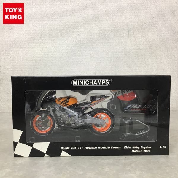 ミニチャンプス 1/12 ホンダ RC211V MotoGP 2004 バロス