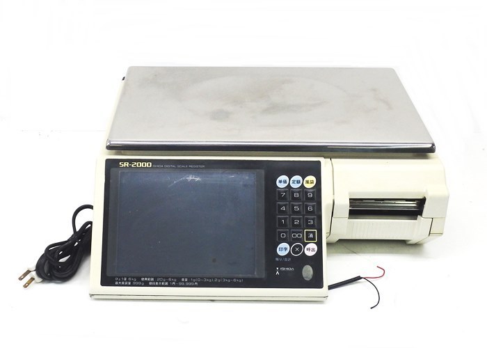 ▽イシダ スケールレジスター SR-2000α▽送料込み ◇紹介 【公式通販】