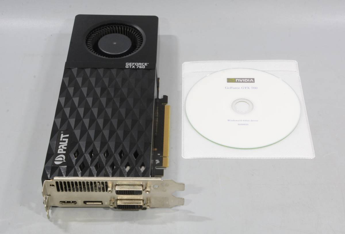 グラフィックボード Palit GeForce GTX760 2048MB GDDR5 256B 625(PCI Express)｜売買された ...