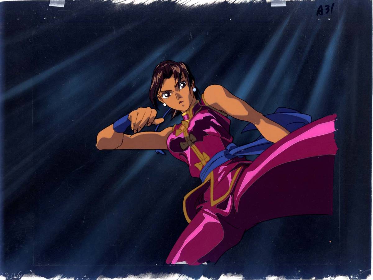 ストリートファイターII TV版セル画3枚セット 【公式通販】