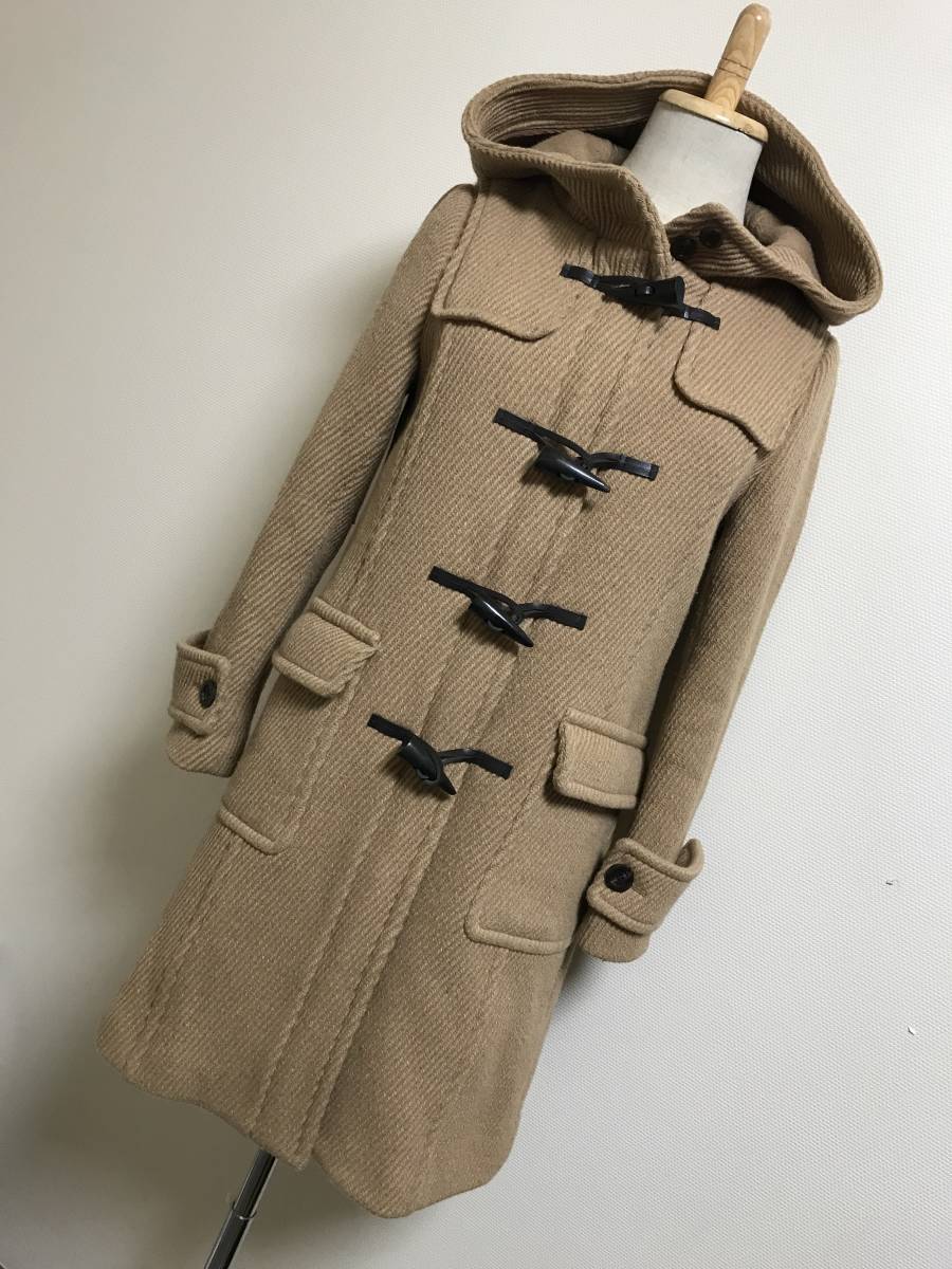 2025，本物保証 美品☆アクアガールクローラウールダッフルコート 