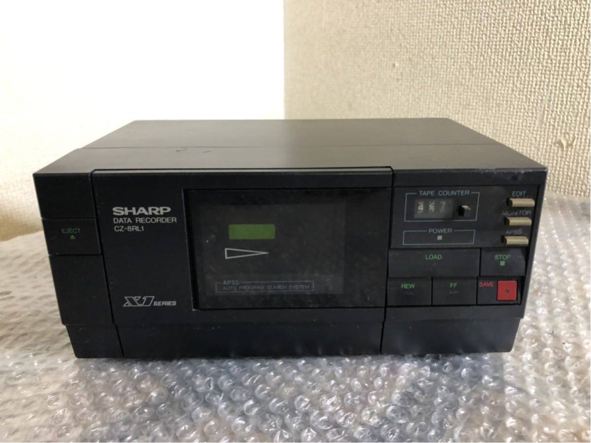 SHARP シャープ CZ-8RL1 データレコーダー X1シリーズ ジャンク CZ
