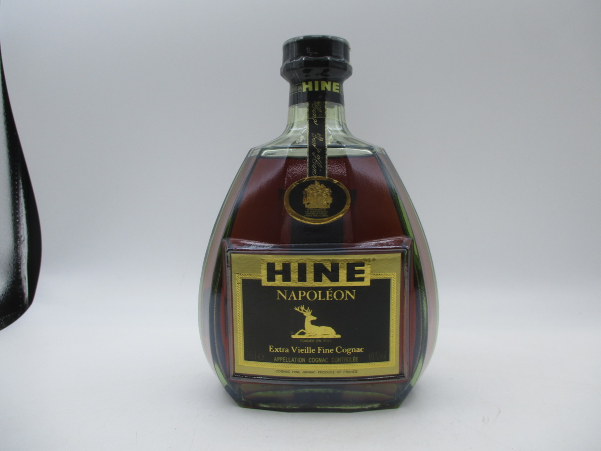 【古酒】HINE NAPOLEON EXTRA VIEILLE FINE COGNAC ハイン ナポレオン グリーンボトル コニャック ブランデ― 700ml 40% 未開栓 F65855