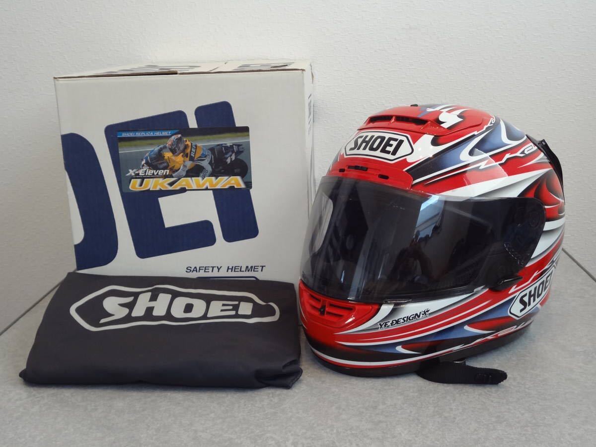 SHOEI X-Eleven UKAWA レプリカ ショウエイ 宇川徹 廃番製品 フル 