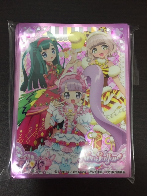 中古 プリパラ スリーブ ノンシュガー EN-342 ゲーム トレーディング