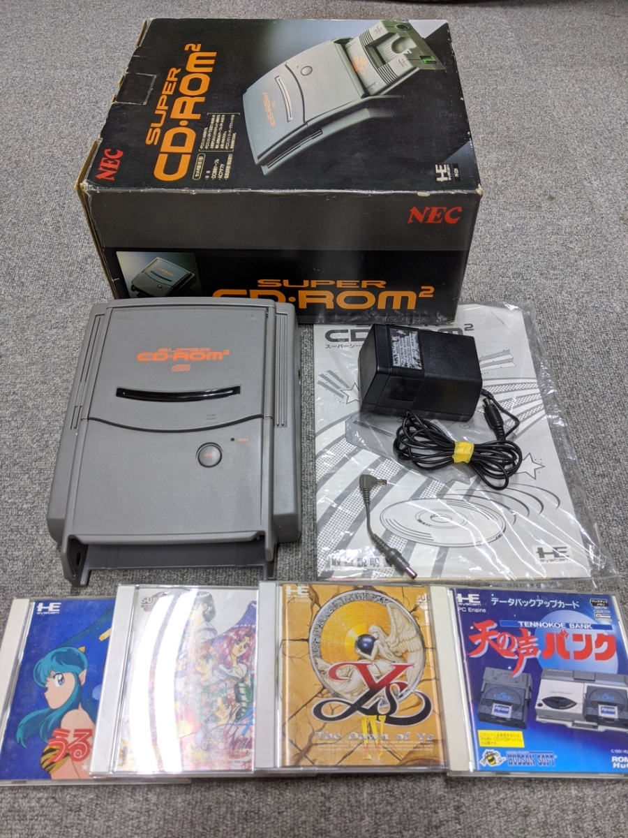 NEC PCエンジン用　SUPER CD・ROM2 中古品