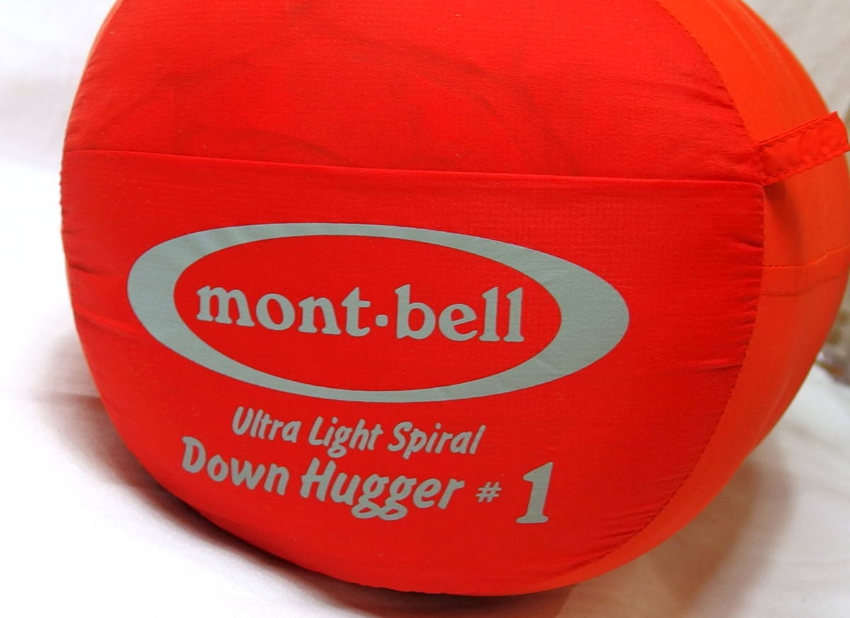 モンベル mont-bell #1121791 U.L.スパイラルダウンハガー#1 寝袋の