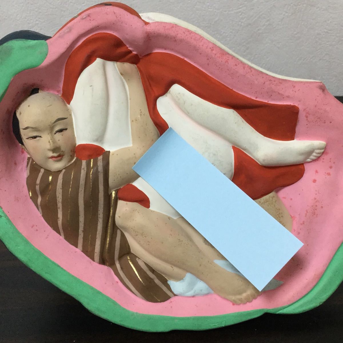 春画人形 置物 枕絵 艶人形 春画 浮世絵 裏絵 裏隠し - 艶絵 隠し