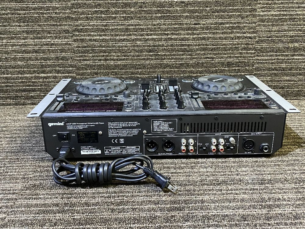 □□ gemini CDJ CDMP-6000 DJミキシングコンソール □□ ソニー