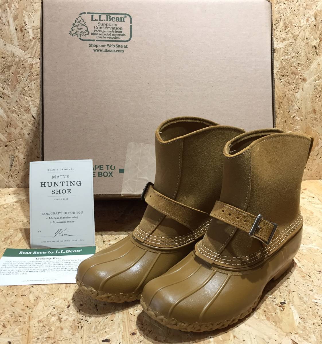 赤字超特価，最新作 5点 L.L.Bean BEAMS Lounger Boots 7 コラボ 別注 限定 ビームス エルエルビーン Maine Hunting shoes ハンティング ブーツ(L.L.Bean)｜売買されたオークション情報、yahooの商品情報をアーカイブ公開 - オーク その他
