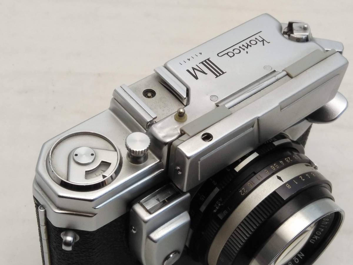 ○コニカ Konica ⅢM Hexanon 1:1.8 f=50mm レンジファインダー