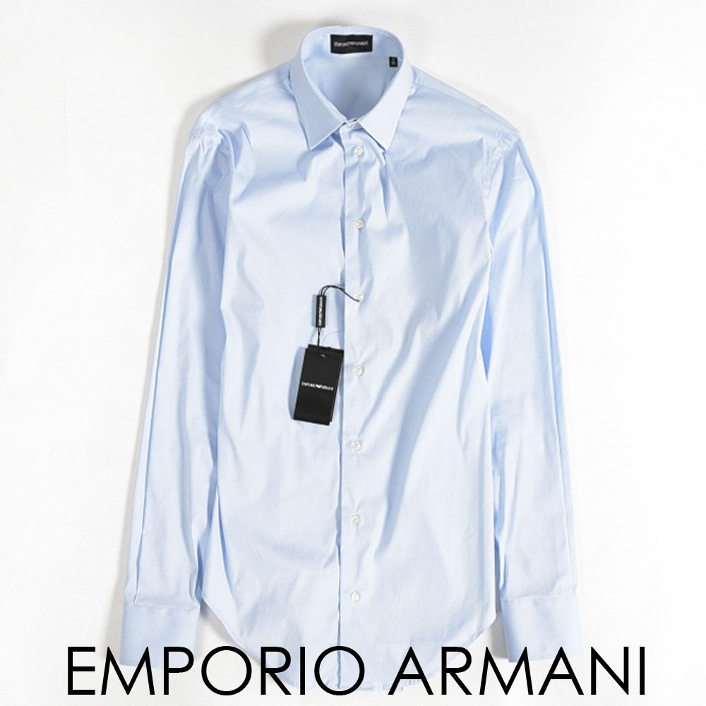 SALE，品質保証 EMPORIO ARMANI ドレスシャツ レギュラー スリム ワイシャツ 長袖 44 エンポリオ 316783(長袖シャツ)｜売買されたオークション情報、yahooの商品情報をアーカイブ公開 - オークファン 男性用